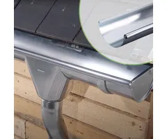 Dakgoot ook zonder solderen