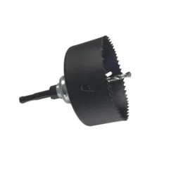 Huismerk Gatzaag bi-metaal 98 mm zwart - zonder adapter/boor
