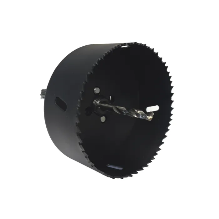 Huismerk Gatzaag bi-metaal 98 mm zwart - zonder adapter/boor