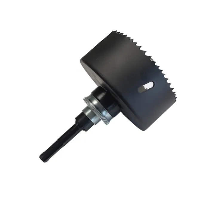 Huismerk Gatzaag bi-metaal 98 mm zwart - zonder adapter/boor