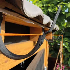 Prefa Aluminium muurbeugel M333 P.10 zwart - gootbeugel muurbevestiging (Prefa)