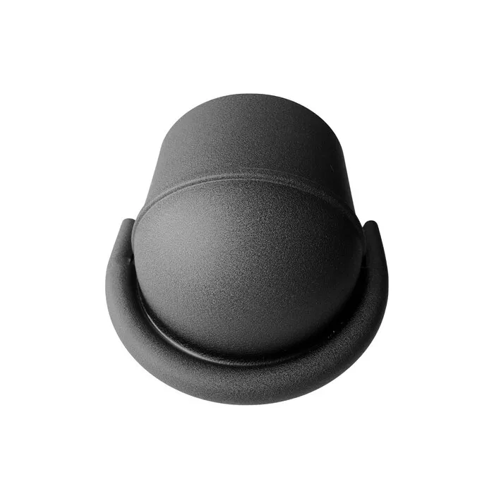 Prefa Kopschot bolvormig M333 in P.10 zwart (links/rechts te monteren)