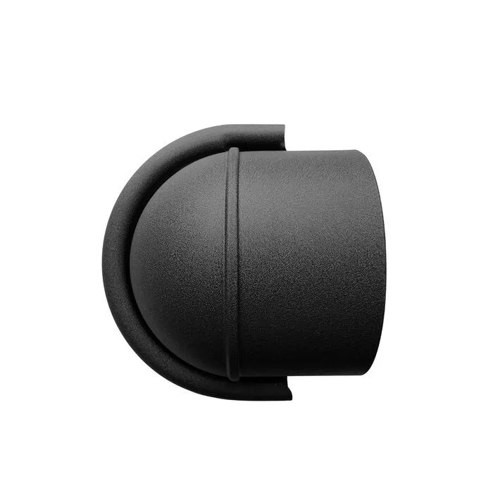 Prefa Kopschot bolvormig M333 in P.10 zwart (links/rechts te monteren)