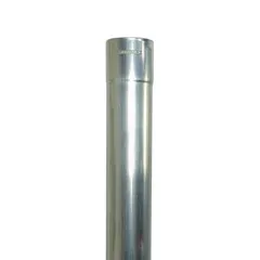 Rheinzink Zinken regenpijp 60 mm rond - 2 meter (Rheinzink 0,65 mm)
