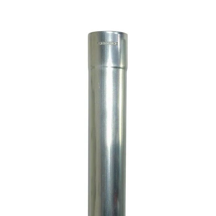 Rheinzink Regenpijp 60 mm rond lengte 2 meter dikte 0.65 mm