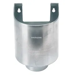 Rheinzink Zinken vergaarbak 80 mm - model Mini met uitsparing (Rheinzink)