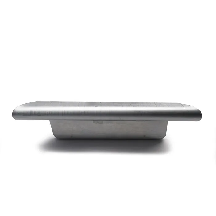 Nedzink Zinken kopschot bakgoot B37 rechts met kraal