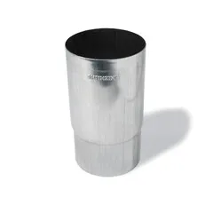 Rheinzink Zinken verlengde verbindingsmof 80 mm rond (Rheinzink)