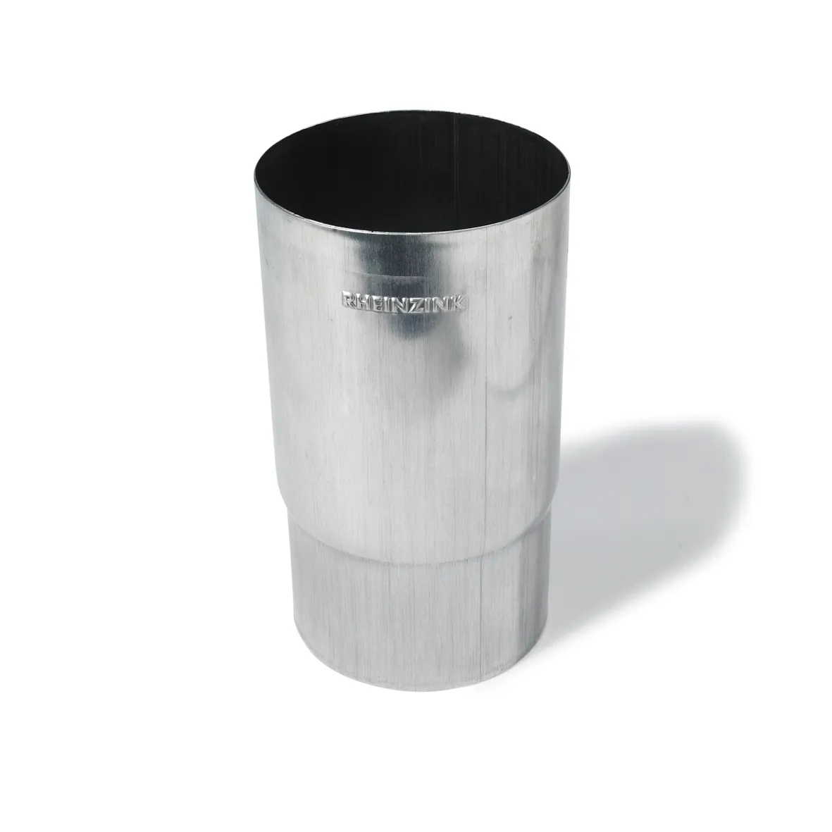 Rheinzink Verlengde zinken verbindingsmof 100 mm rond (Rheinzink)
