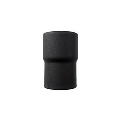 Prefa Aluminium verbindingsstuk 100 mm - P.10 zwart (Prefa)