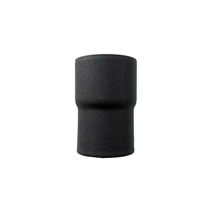 Prefa Verbindingsstuk 100 mm - Ral-9005 zwart