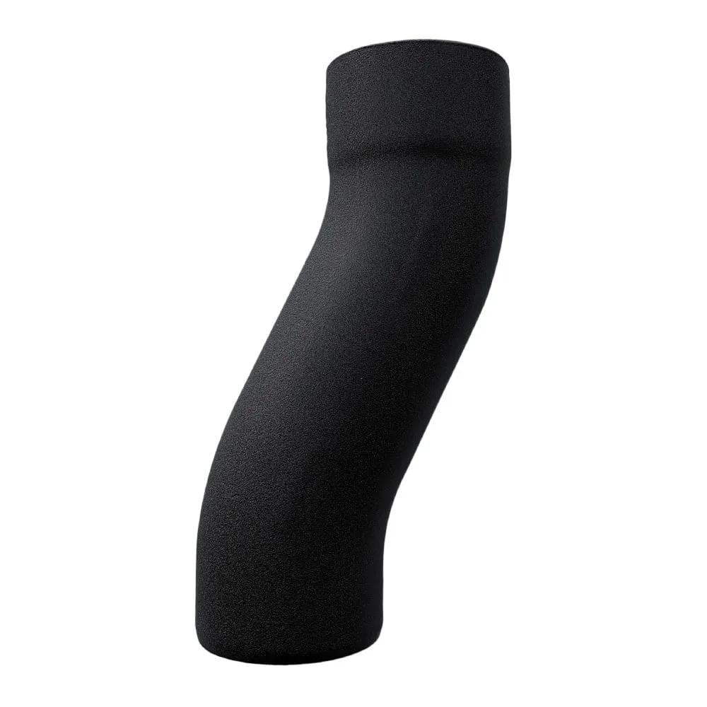 Prefa Aluminium sprongstuk 100 mm sprong 60 mm P.10 zwart (Prefa)