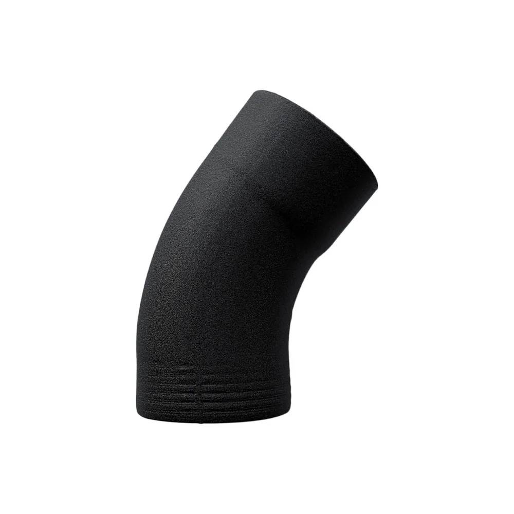 Prefa Aluminium bocht 40 graden 100 mm P.10 zwart (Prefa)
