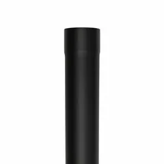 Prefa Aluminium regenpijp 100 mm P.10 zwart - 3 meter (Prefa P.10, 0,7 mm)