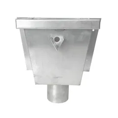Nedzink Zinken vergaarbak 100 mm rond - model Junior (NedZink)