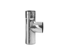 Rheinzink T-stuk 80 mm 85/90 graden | Rheinzink