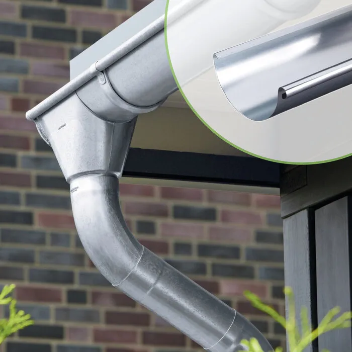 Rheinzink Zinken mastgoot M280 Rheinzink lijmgoot - 2 meter 0.7mm dik