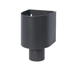 Nedzink Zinken vergaarbak Mini 80 mm zwart Noir (NedZink)