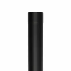 Prefa Aluminium regenpijp 80 mm P.10 zwart - 1 meter (Prefa P.10, 0,7 mm)