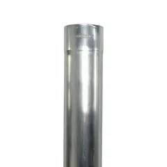 Rheinzink Zinken regenpijp 80 mm rond - 2 meter (Rheinzink 0,65 mm)