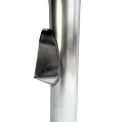 Nedzink Zinken bladafscheider 80 mm rond inclusief bladrooster (NedZink)