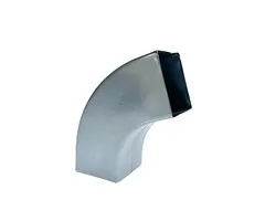 Nedzink Bocht 80x80 vierkant 72 graden | NedZink