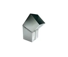Nedzink Bocht 80x80 vierkant 45 graden | NedZink