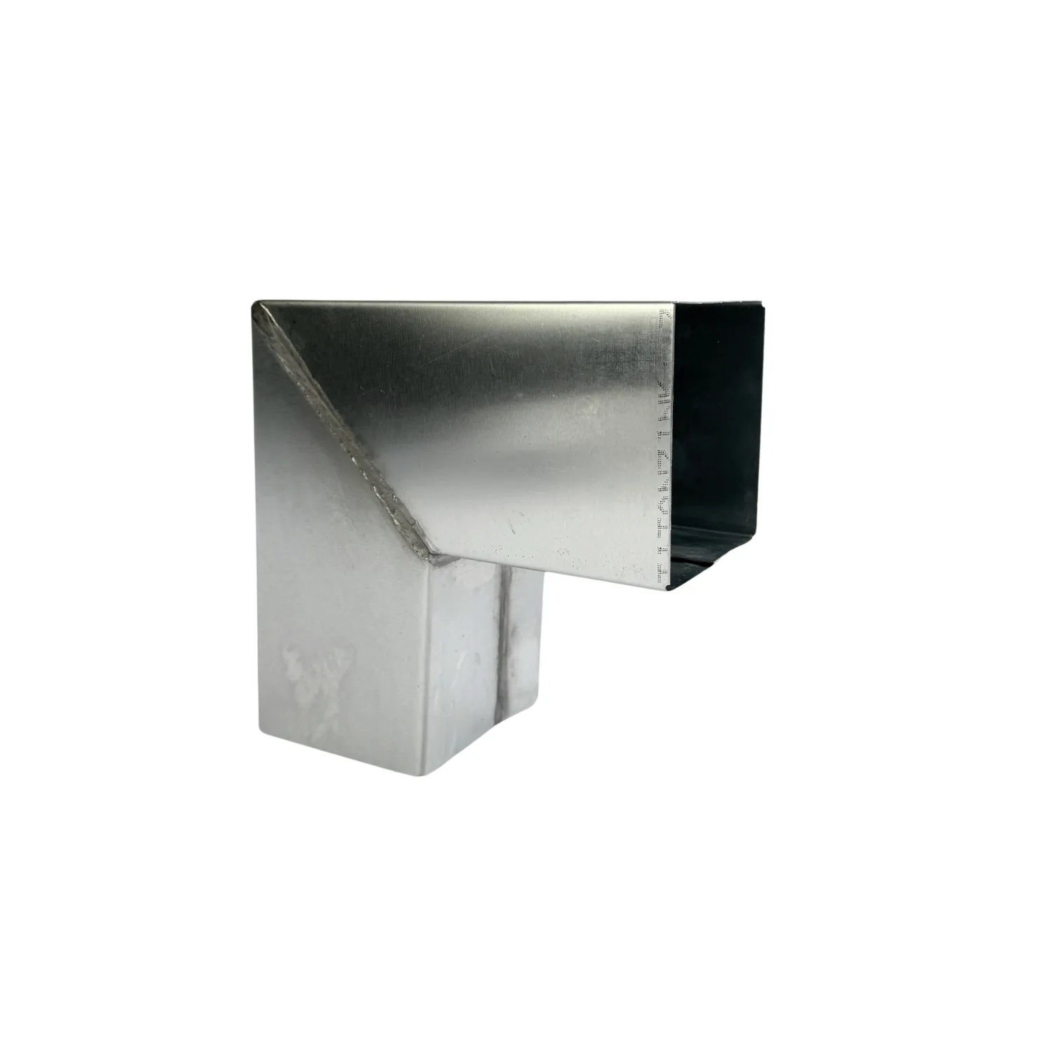 Grömo Zinken bocht 80x80 mm vierkant 90 graden (NedZink)