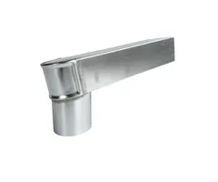 Nedzink Stadsuitloop 60x100 naar 80 mm - 333 mm | NedZink