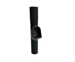 Nedzink Bladafscheider 80 mm zwart Noir incl. rooster | NedZink