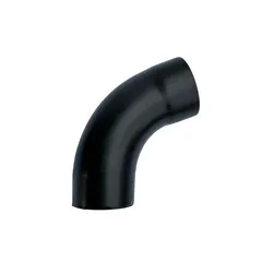 Nedzink Zinken bocht 80 mm 72 graden zwart Noir (NedZink)