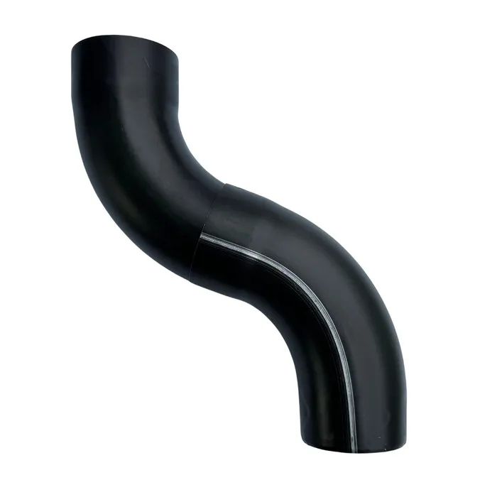 Nedzink Bocht zink 80 mm 72gr - Noir antraciet/zwart
