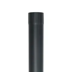 Prefa Aluminium regenpijp 80 mm P.10 zwart - 2 meter (Prefa P.10, 0,7 mm)
