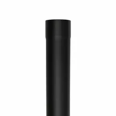 Prefa Aluminium regenpijp 100 mm P.10 zwart - 1 meter (Prefa P.10, 0,7 mm)