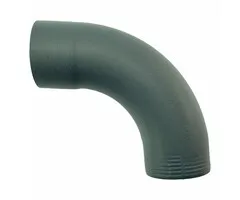 Prefa Bocht 85 graden 80 mm P.10 antraciet | Prefa
