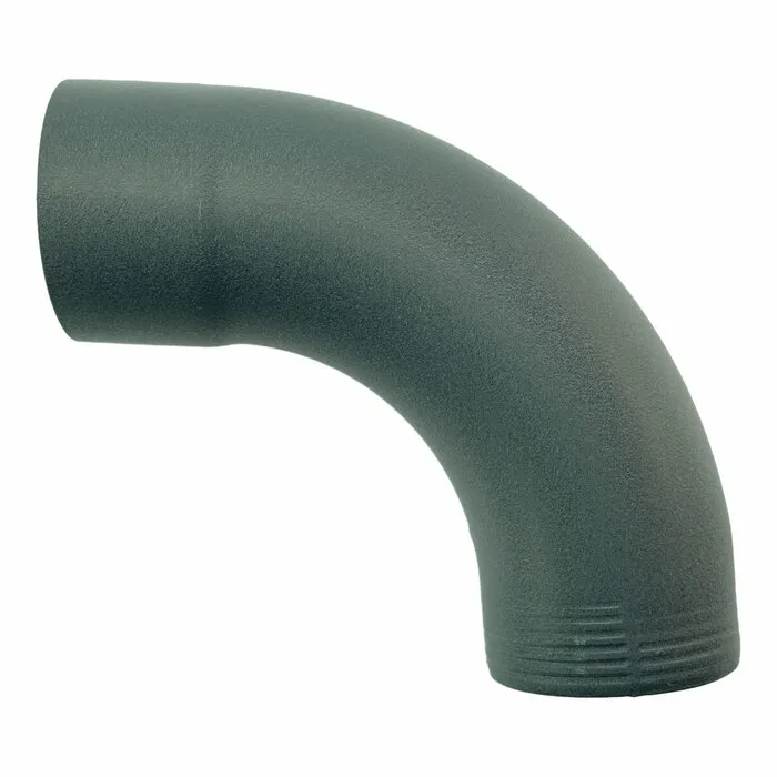 Prefa Bocht 85gr 80 mm - antraciet