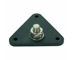 Prefa Montageplaat met M10 draad t.b.v. beugel - P.10 antraciet