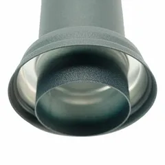 Prefa Aluminium montageschuifstuk 80 mm, 250 mm hoog - P.10 antraciet (Prefa)