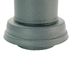 Prefa Aluminium montageschuifstuk 80 mm, 250 mm hoog - P.10 antraciet (Prefa)