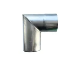 Nedzink Bocht 90 graden zink 80 mm verstek