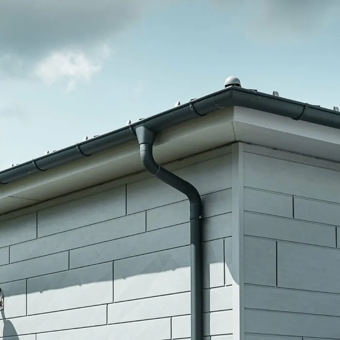 Prefa Aluminium dakgoot antraciet - mastgoot M333 - 3 meter (Prefa)