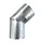 Zinken bocht 80 mm rond 45 graden verstek (NedZink)