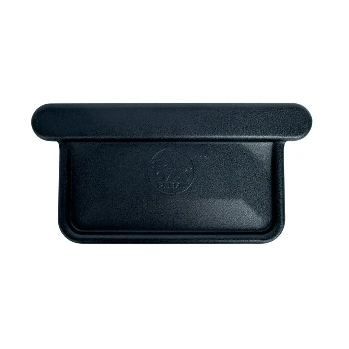 Prefa Kopschot vlak B333 in P.10 zwart (links/rechts te monteren)