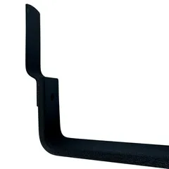 Prefa Aluminium dakbeschotbeugel bakgoot B333 P.10 zwart (Prefa)