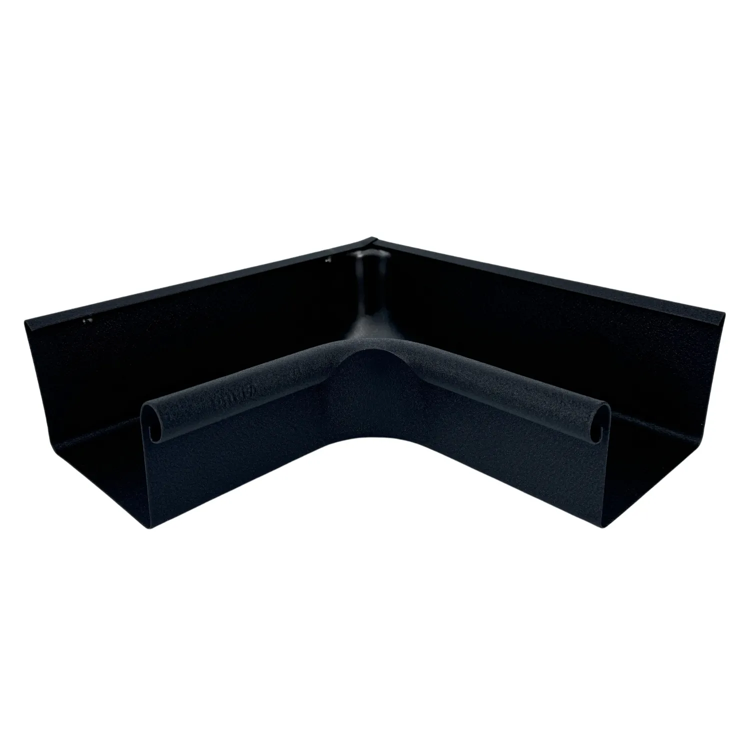 Prefa Aluminium binnenhoek bakgoot B333 P.10 zwart (Prefa)