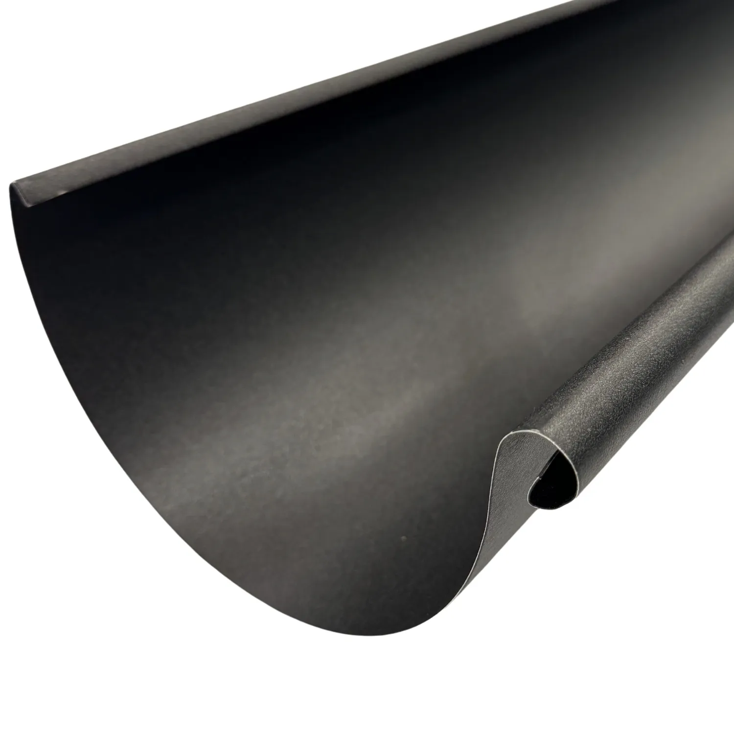 Prefa Aluminium dakgoot P.10 zwart - mastgoot M400 - 3 meter (Prefa P.10)