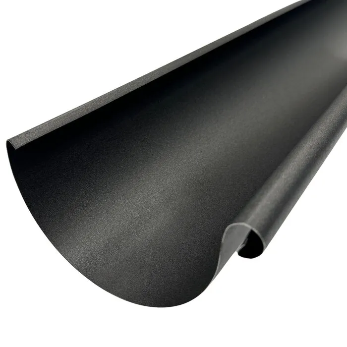 Prefa Aluminium dakgoot M333 - 3 meter P.10 zwart