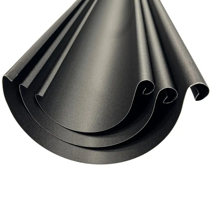 Prefa Aluminium dakgoot zwart - mastgoot M280 - 3 meter (Prefa P.10)