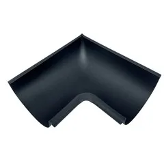Prefa Aluminium binnenhoek M400 300x300 mm 90 graden - P.10 zwart (Prefa)