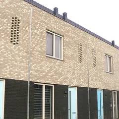 Nedzink Zinken regenpijp 80x80 mm vierkant - 2 meter (NedZink 0,65 mm)